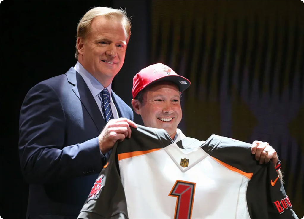 Honored at NFL Draft
